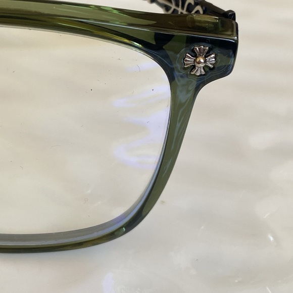 Green and Tortoise Blue Blocker Square Computer Glasses. New No case - Picture 3 of 5